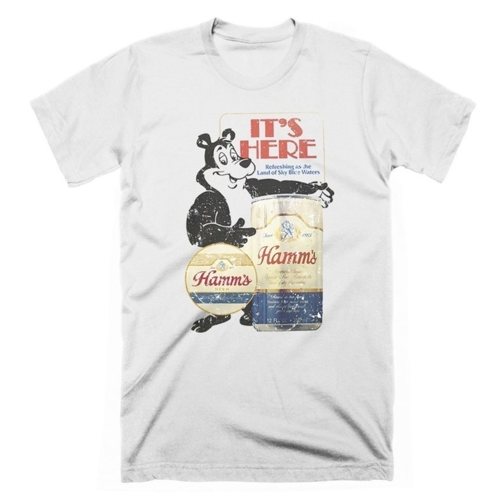 Retro Beer Shirt  Bear Shirt Hamms Beer Shirt